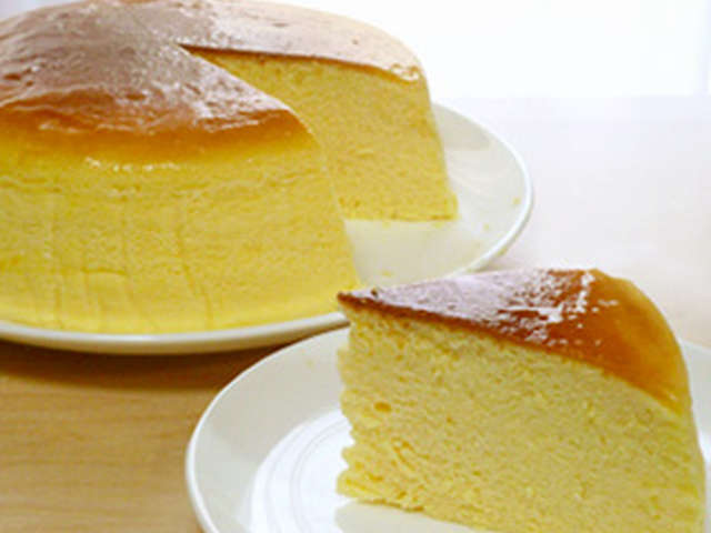 しっとりふわふわ*スフレチーズケーキ